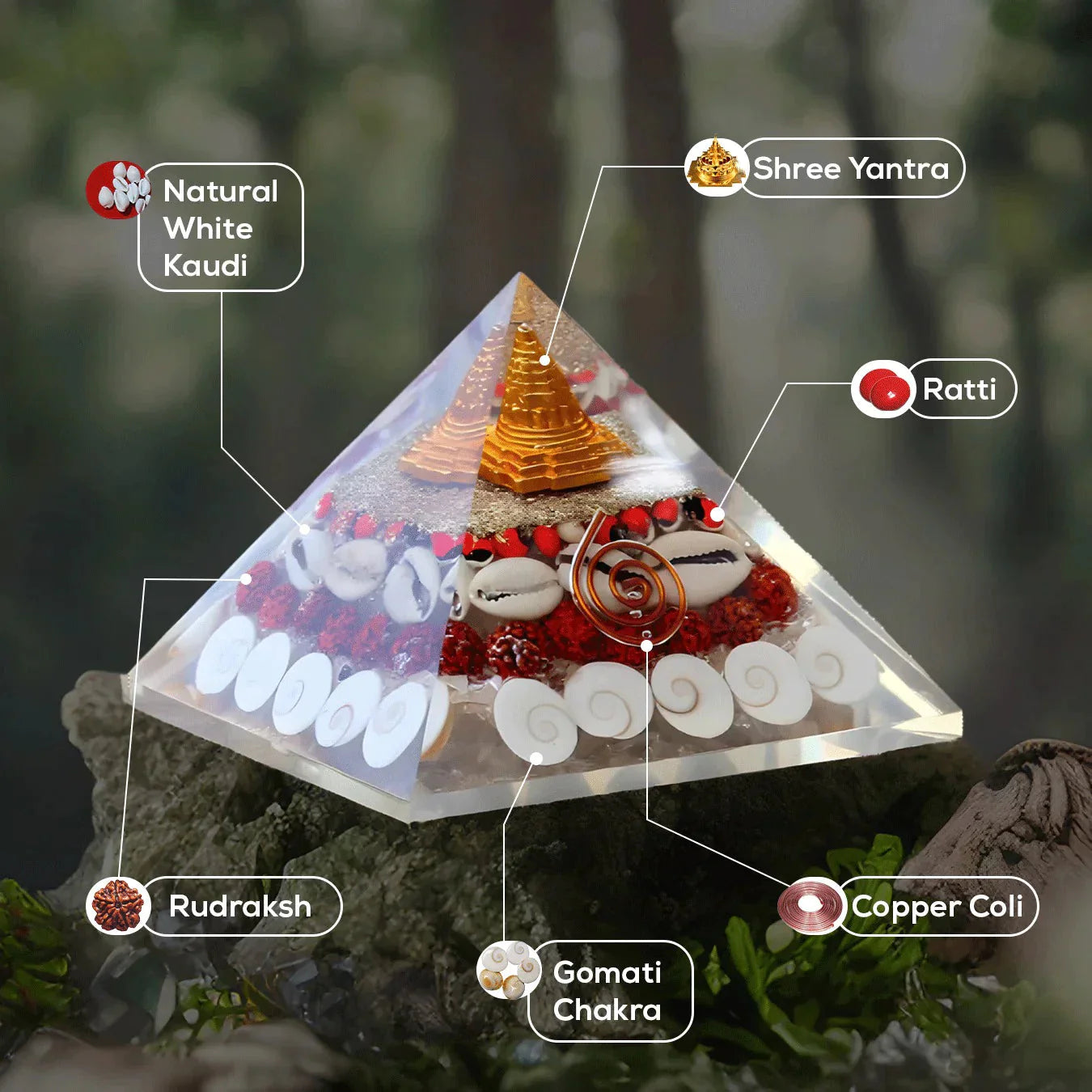 Mahalaxmi Pyramid For Good Luck & Removing Negativity